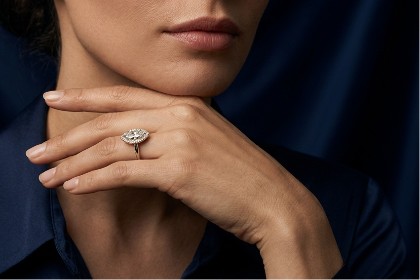 Marquise Cut Diamond Engagement Rings