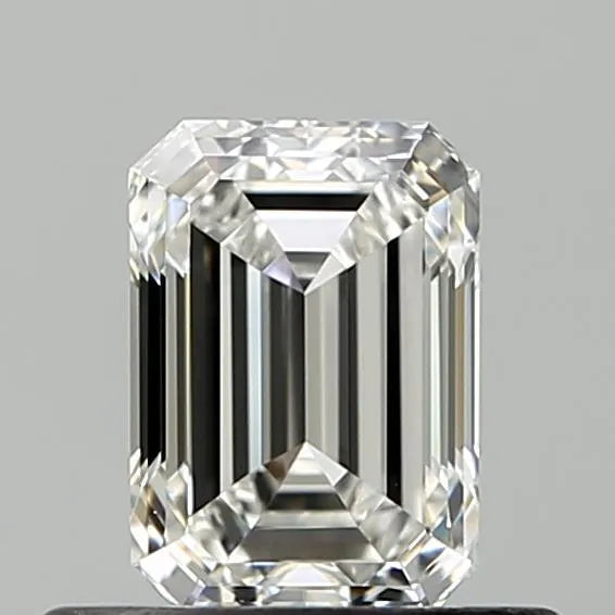 0.57ct Emerald Natural Diamond (Colour F, Clarity VS2, GIA Certified)