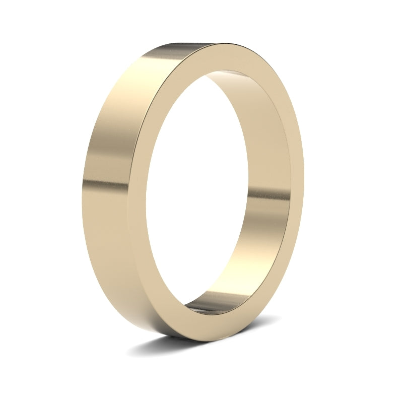 Gents Flat Court Classic Wedding Ring
