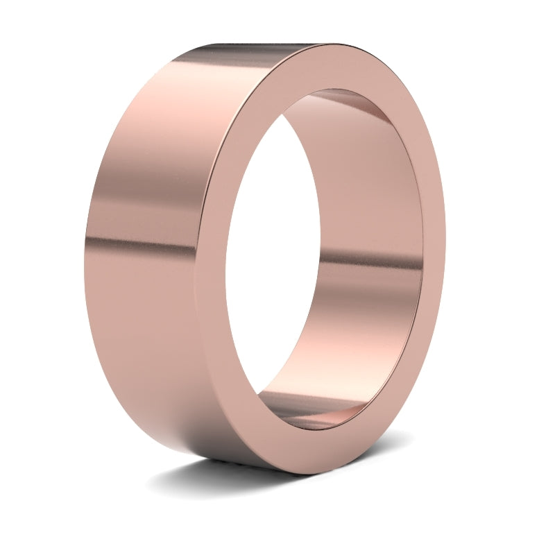 Gents Flat Court Classic Wedding Ring