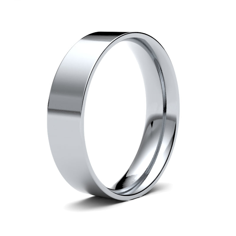 Gents Flat Court Classic Wedding Ring