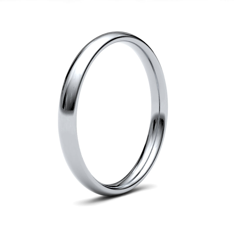 Ladies Court Classic Wedding Ring