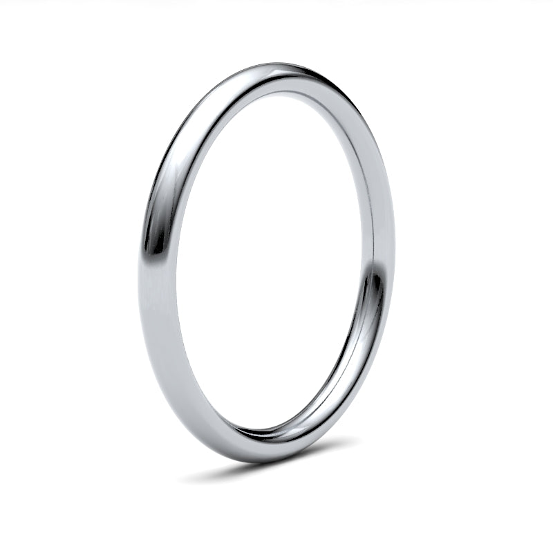 Ladies Court Classic Wedding Ring