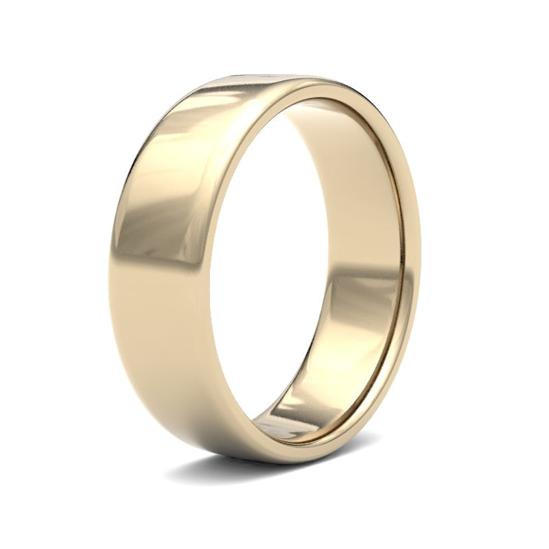 Gents Soft Court Classic Wedding Ring