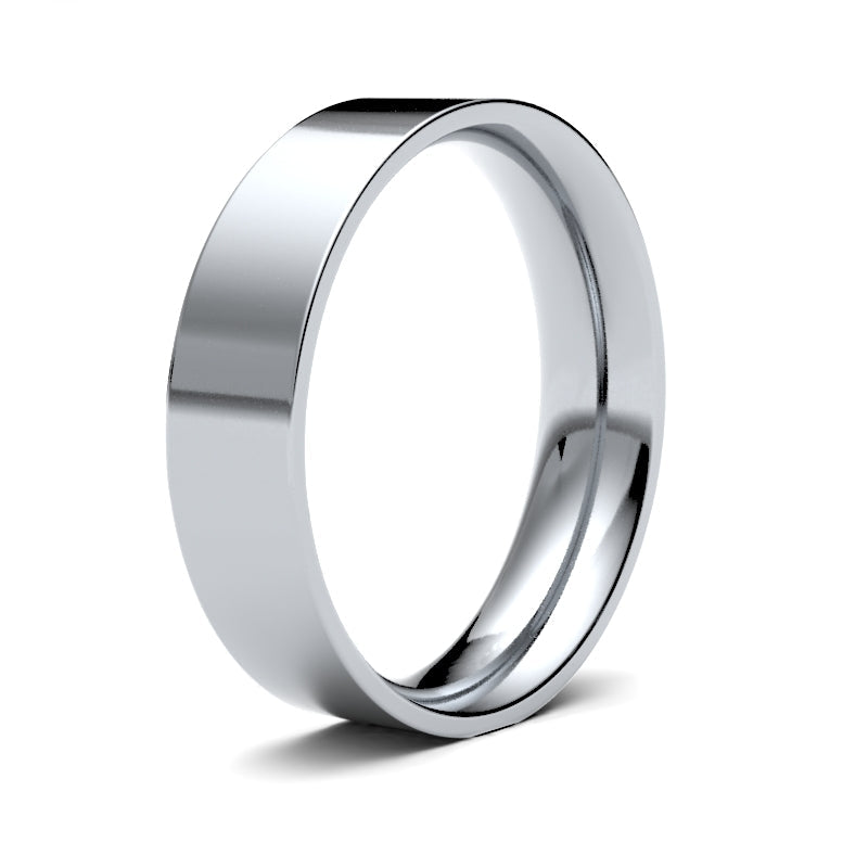 Gents Flat Court Classic Wedding Ring