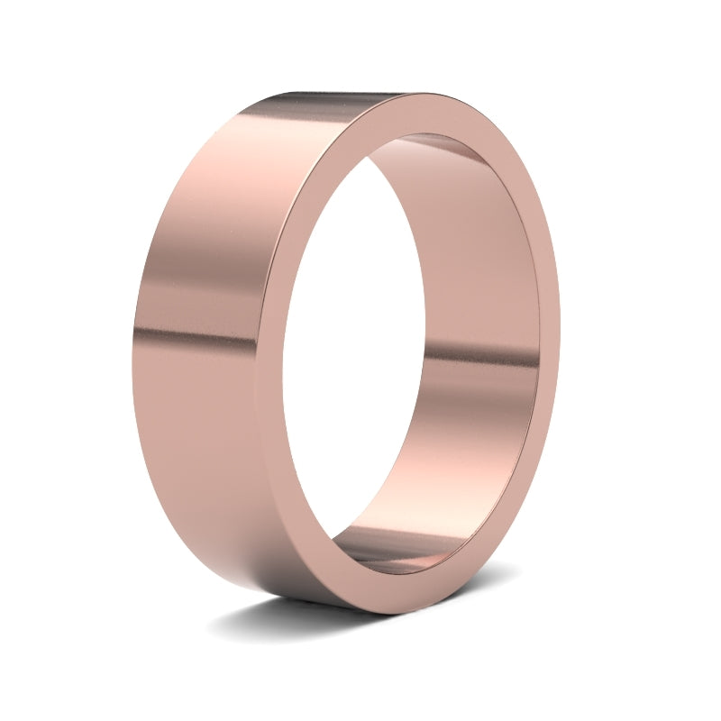 Gents Flat Court Classic Wedding Ring