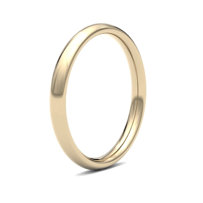 Ladies Court Classic Wedding Ring