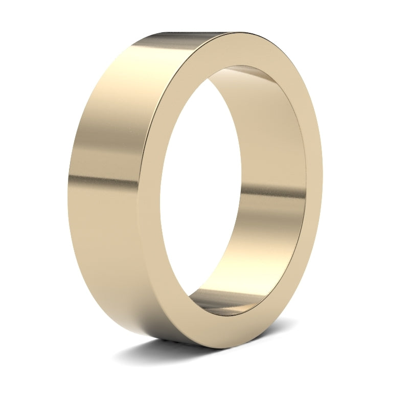 Gents Flat Court Classic Wedding Ring
