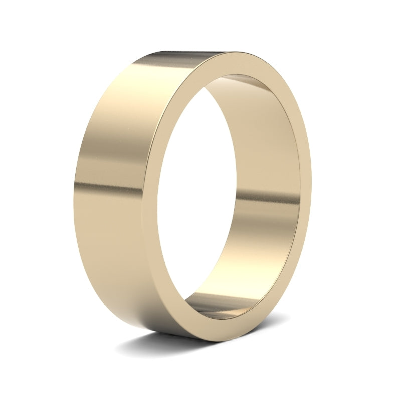 Gents Flat Court Classic Wedding Ring