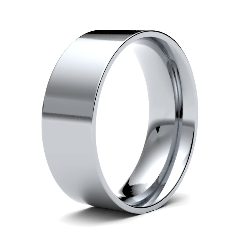 Gents Flat Court Classic Wedding Ring
