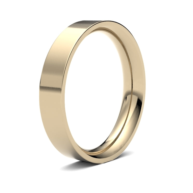Ladies Flat Court Classic Wedding Ring