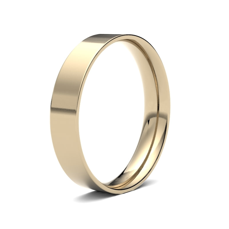Ladies Flat Court Classic Wedding Ring