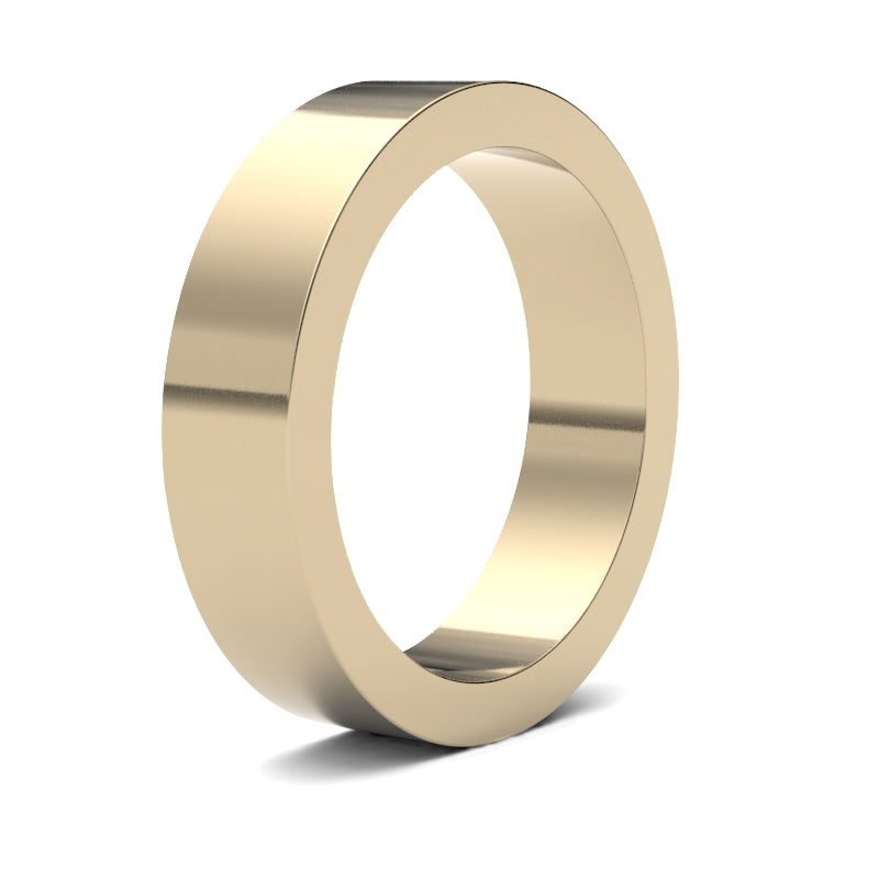 Gents Flat Court Classic Wedding Ring