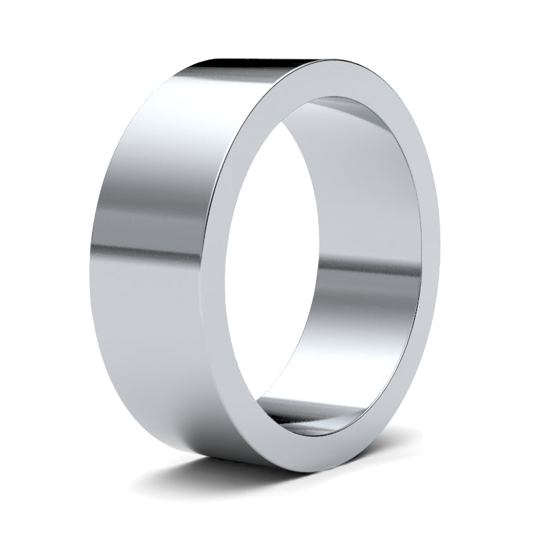 Gents Flat Court Classic Wedding Ring