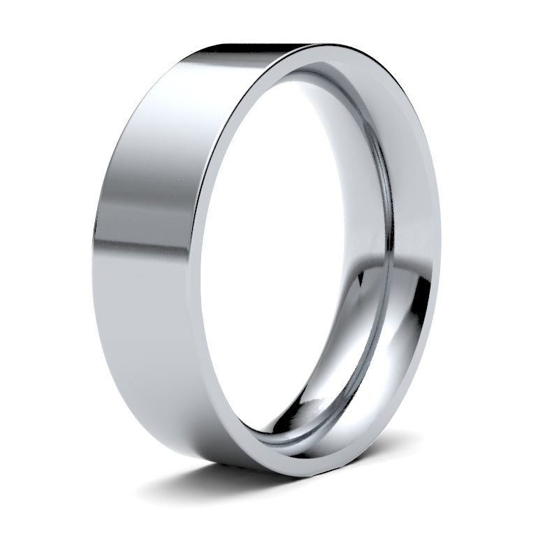 Gents Flat Court Classic Wedding Ring