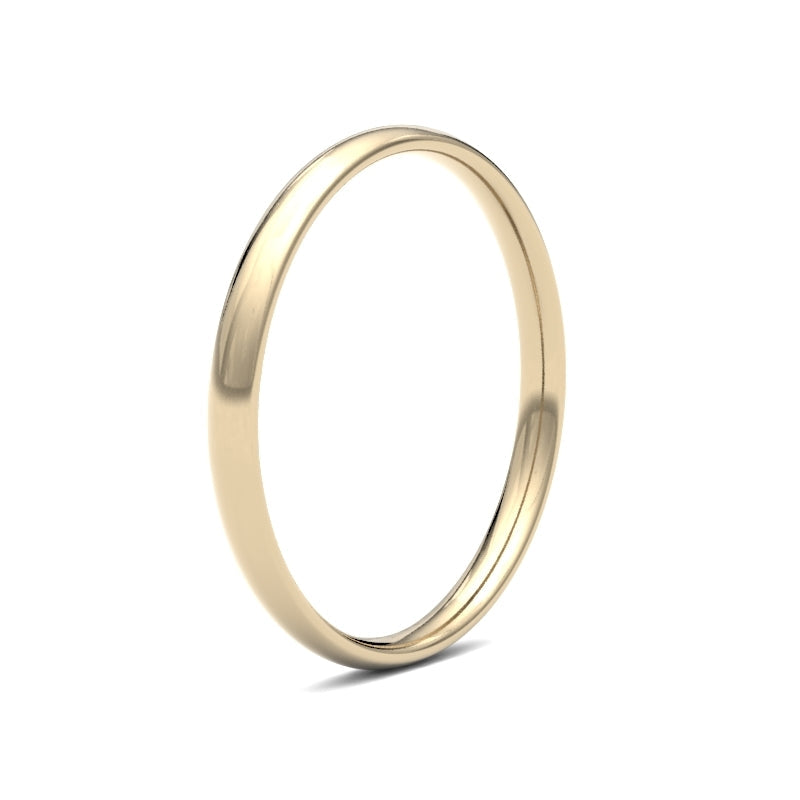 Ladies Court Classic Wedding Ring