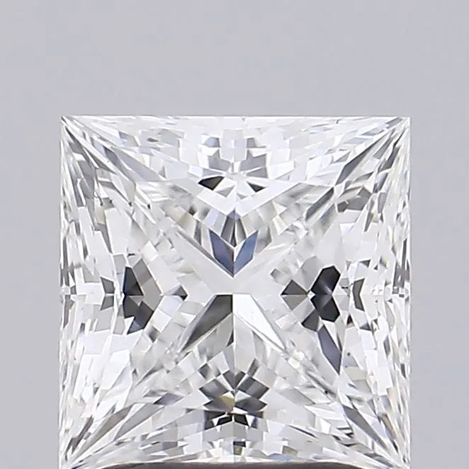 2.02ct Princess Lab Grown Diamond (Colour E, Clarity VS2, IGI Certified)