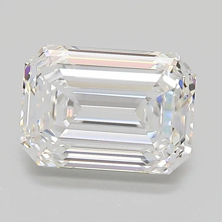 2.10ct Emerald Lab Grown Diamond (Colour D, Clarity VVS2, IGI Certified)