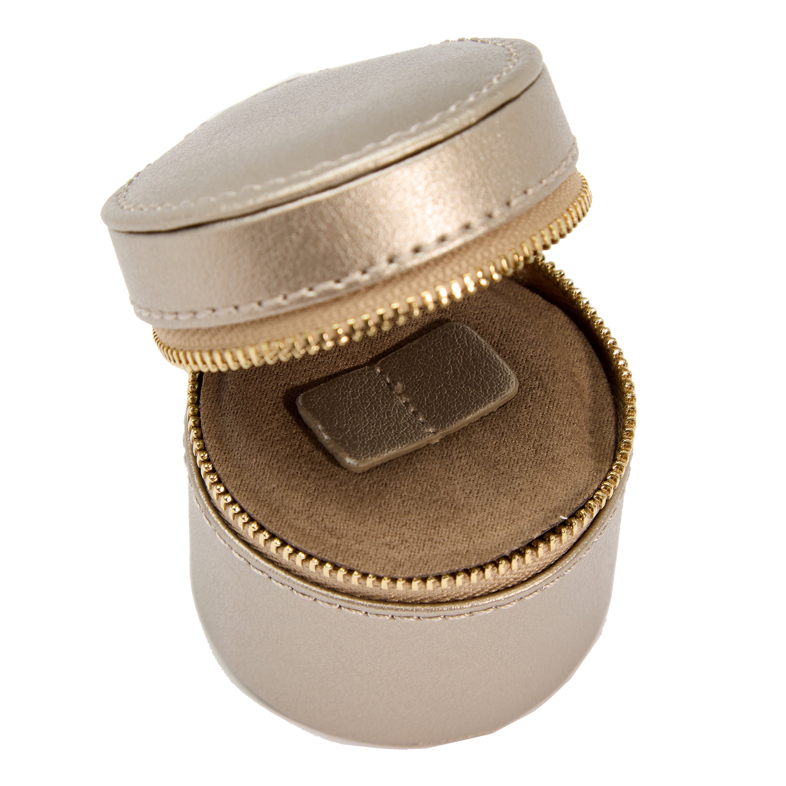 Pewter WOLF Palermo Double Watch Roll with Jewellery Pouch