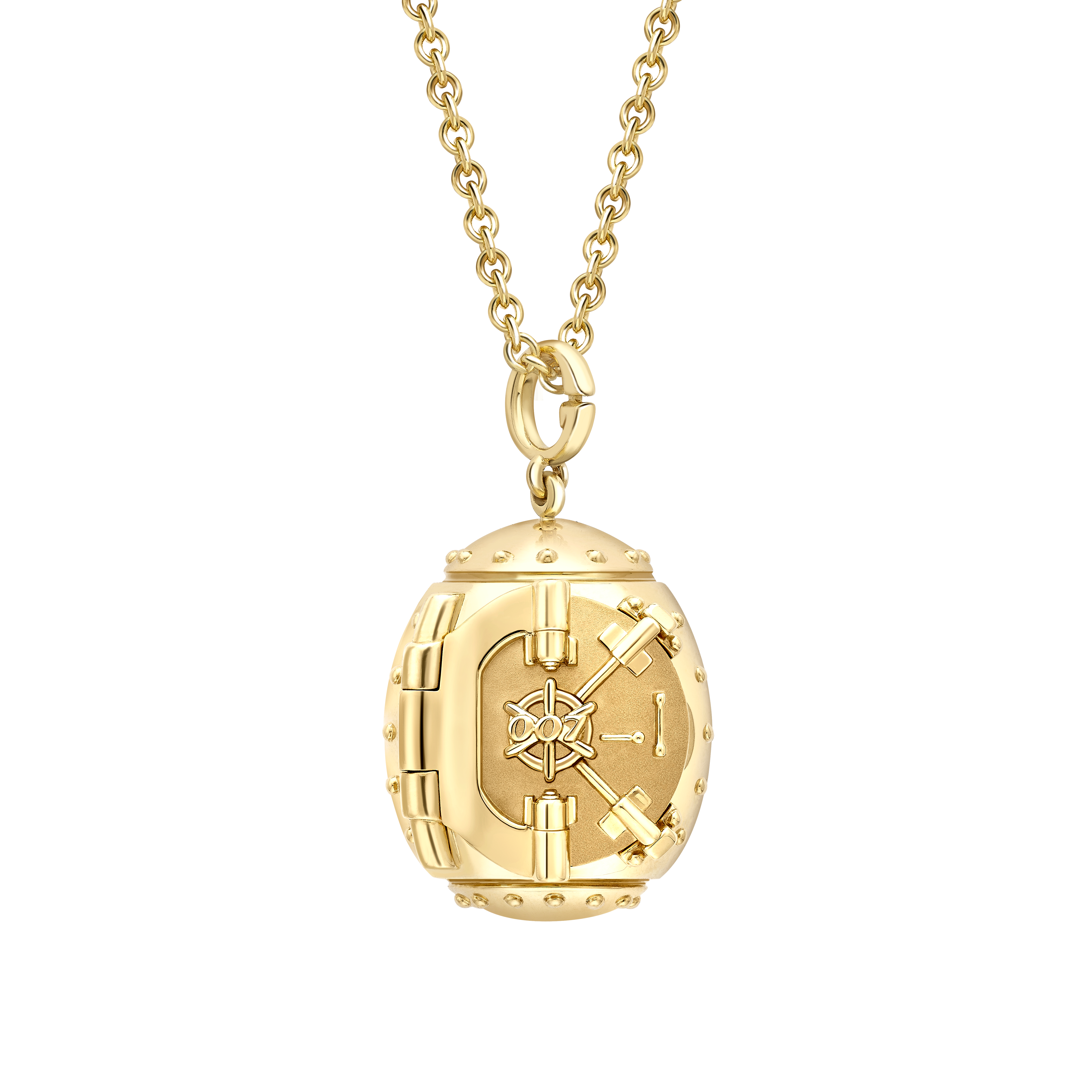 Fabergé Heritage Yellow Gold Fabergé x 007 Goldfinger Pendant