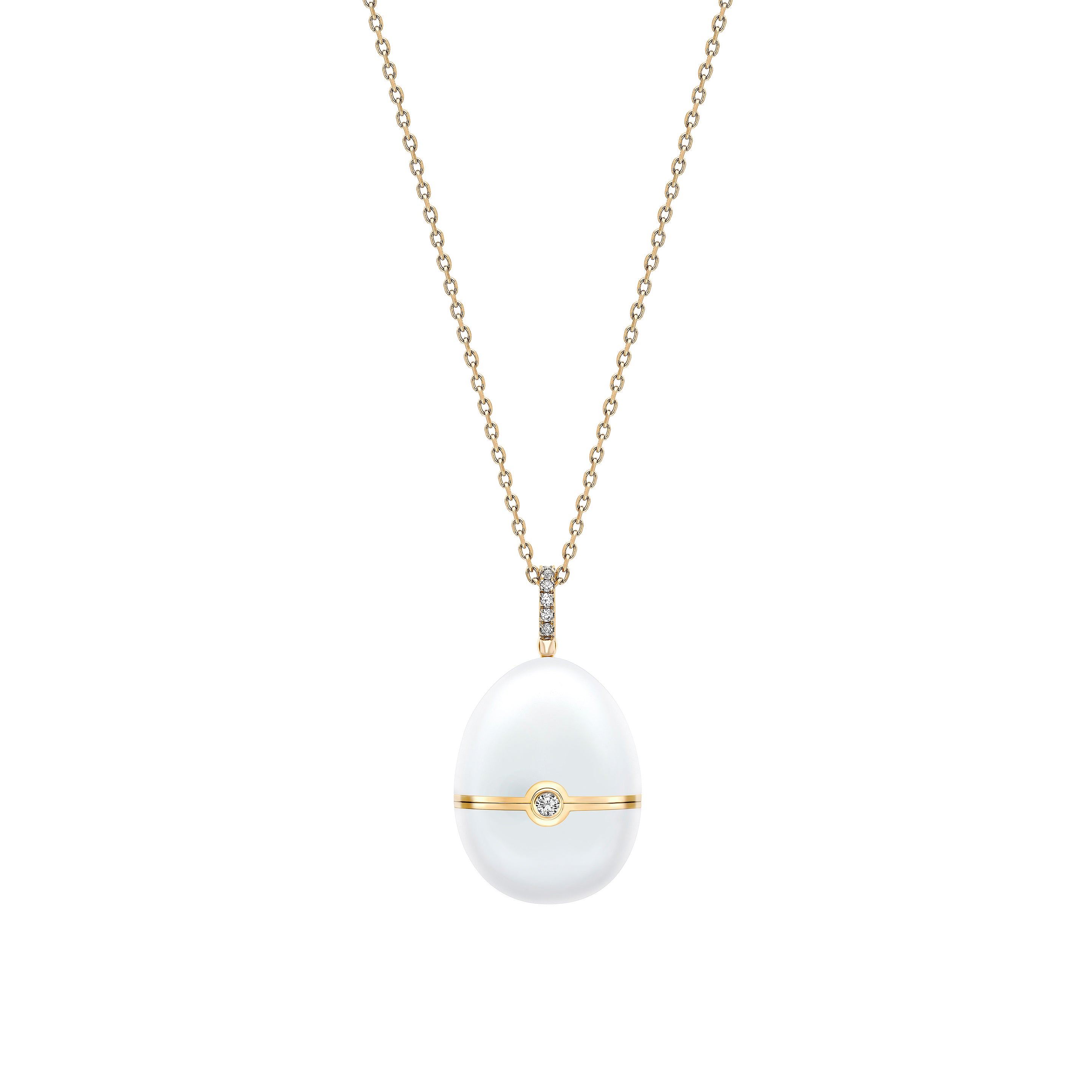 Fabergé №1 Enamel Egg Pendant