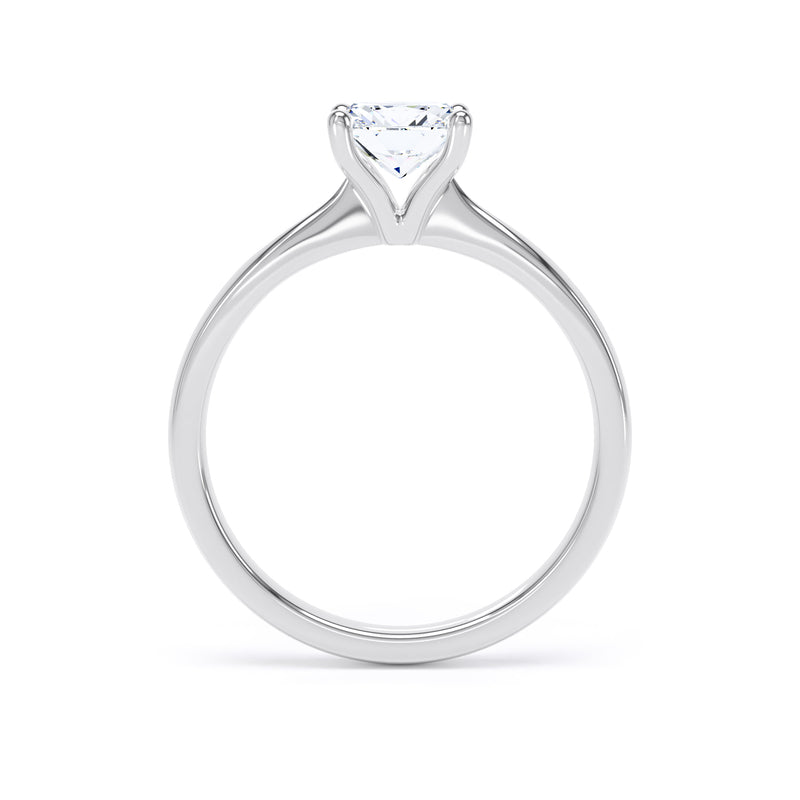 Yara Cushion Cut Engagement Ring in 9ct White Gold