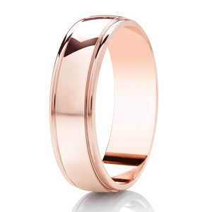 Ladies Diamond Cut Wedding Ring