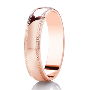 Ladies Diamond Cut Wedding Ring