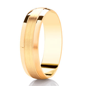 Ladies Diamond Cut Wedding Ring