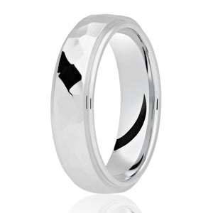 Ladies Diamond Cut Wedding Ring