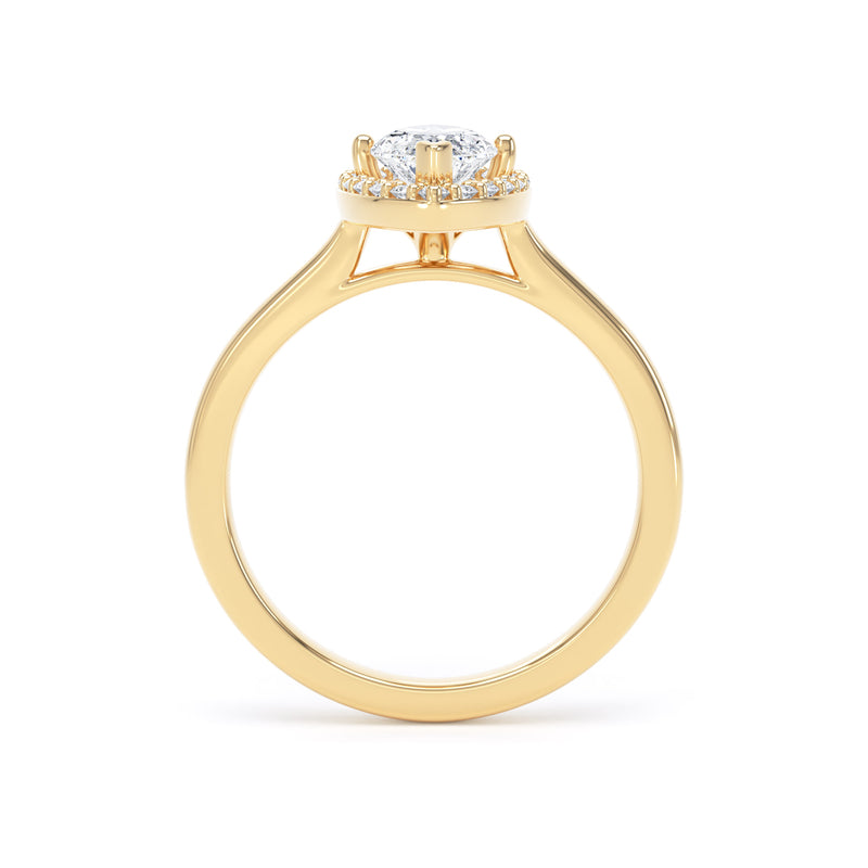 Rae Marquise Cut Engagement Ring in 9ct Yellow Gold