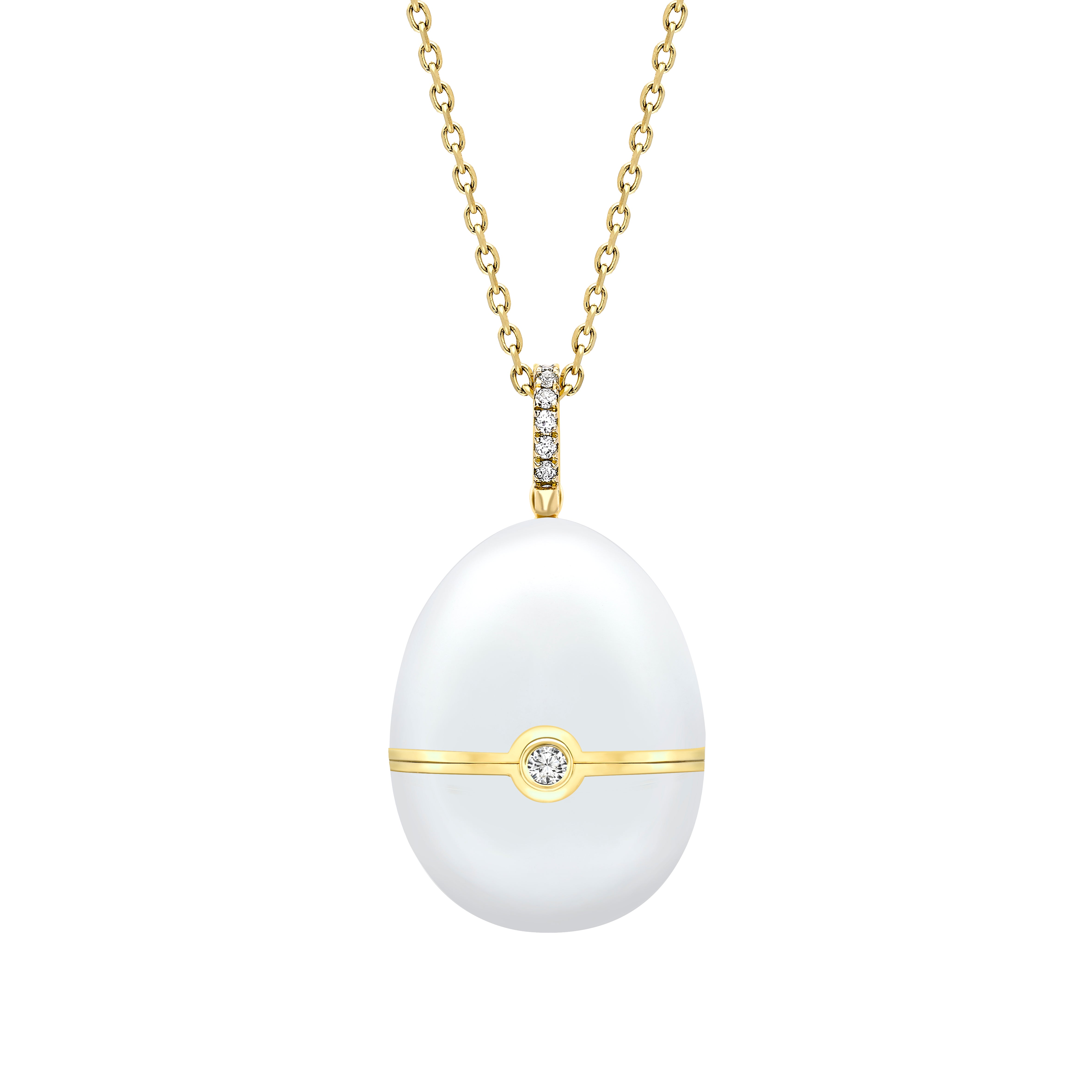 Fabergé №1 Enamel Egg Pendant
