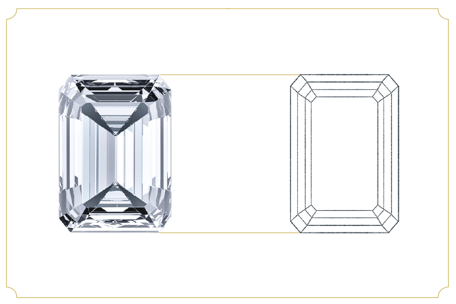 emerald cut diamond comparison