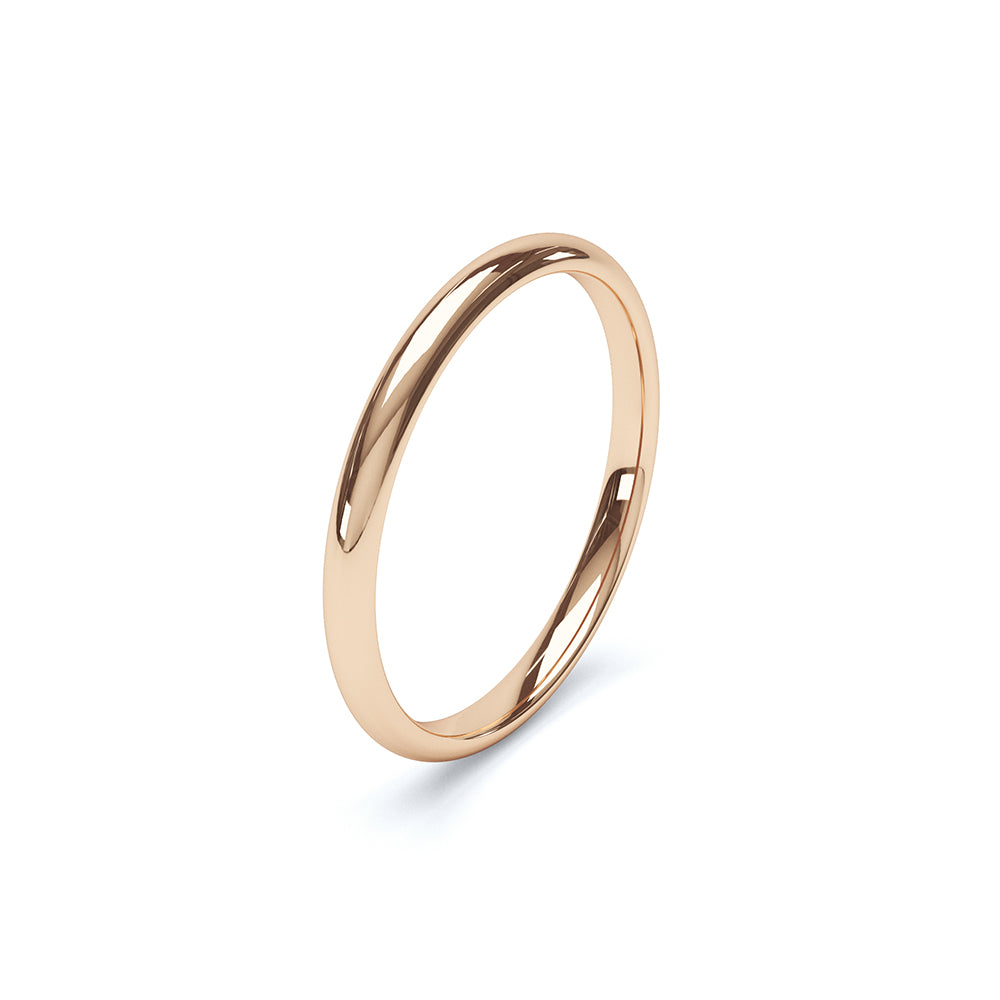 Full Court Plain Wedding Band