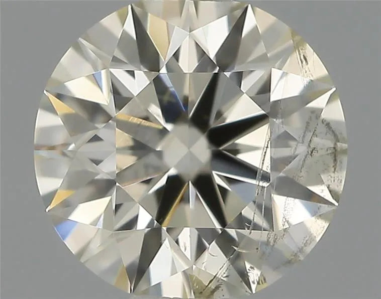 0.50ct Round Natural Diamond (Colour K, Clarity I1, Cut EX, IGI Certified)
