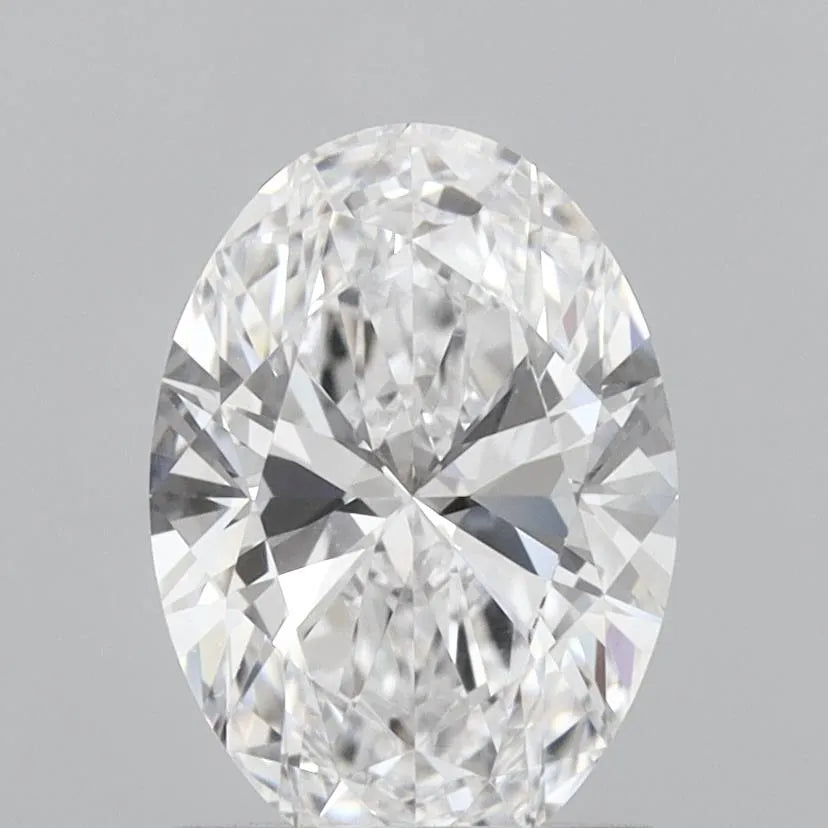 1.50ct Oval Lab Grown Diamond (Colour D, Clarity VVS1, IGI Certified)