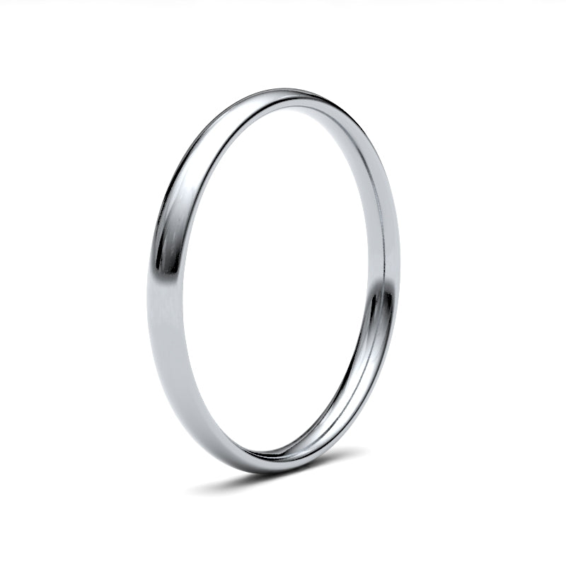 Ladies Court Classic Wedding Ring