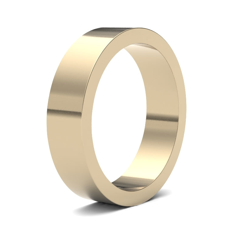 Gents Flat Court Classic Wedding Ring
