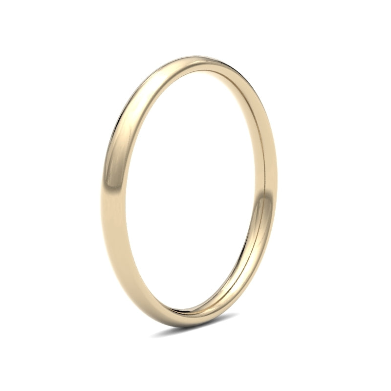 Ladies Court Classic Wedding Ring