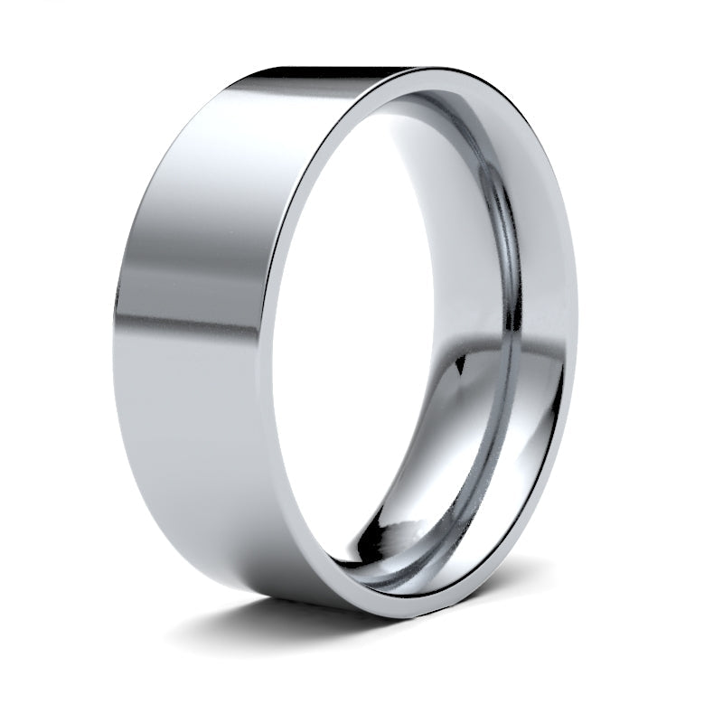 Gents Flat Court Classic Wedding Ring