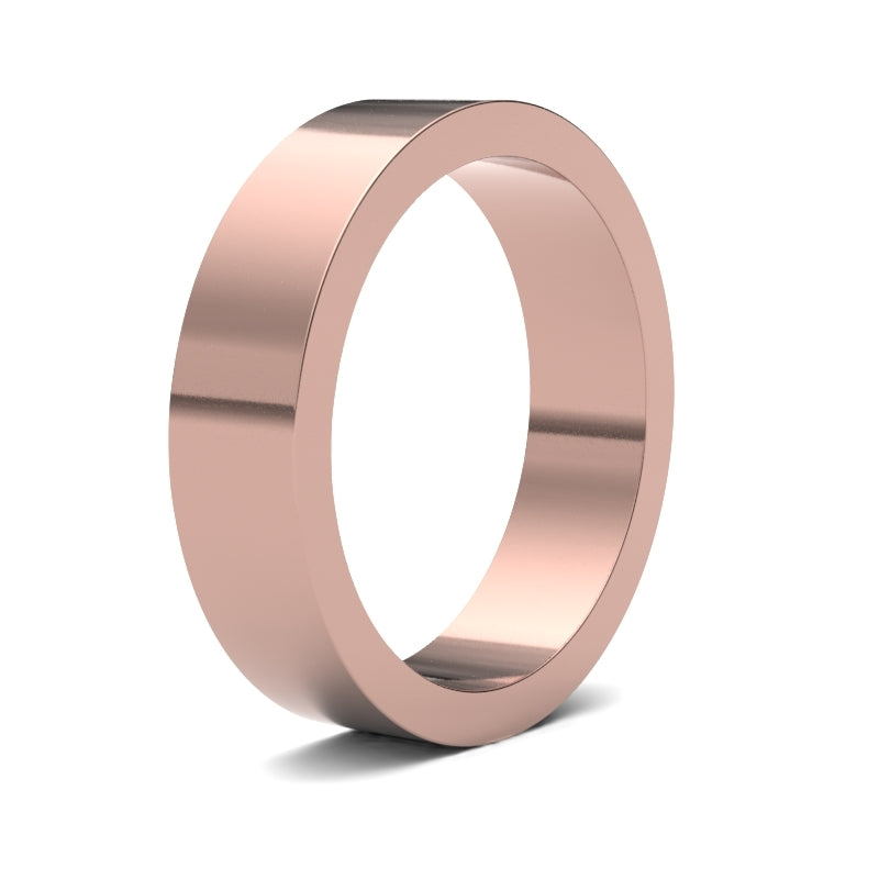 Gents Flat Court Classic Wedding Ring