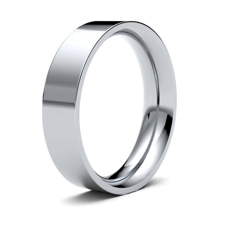 Gents Flat Court Classic Wedding Ring
