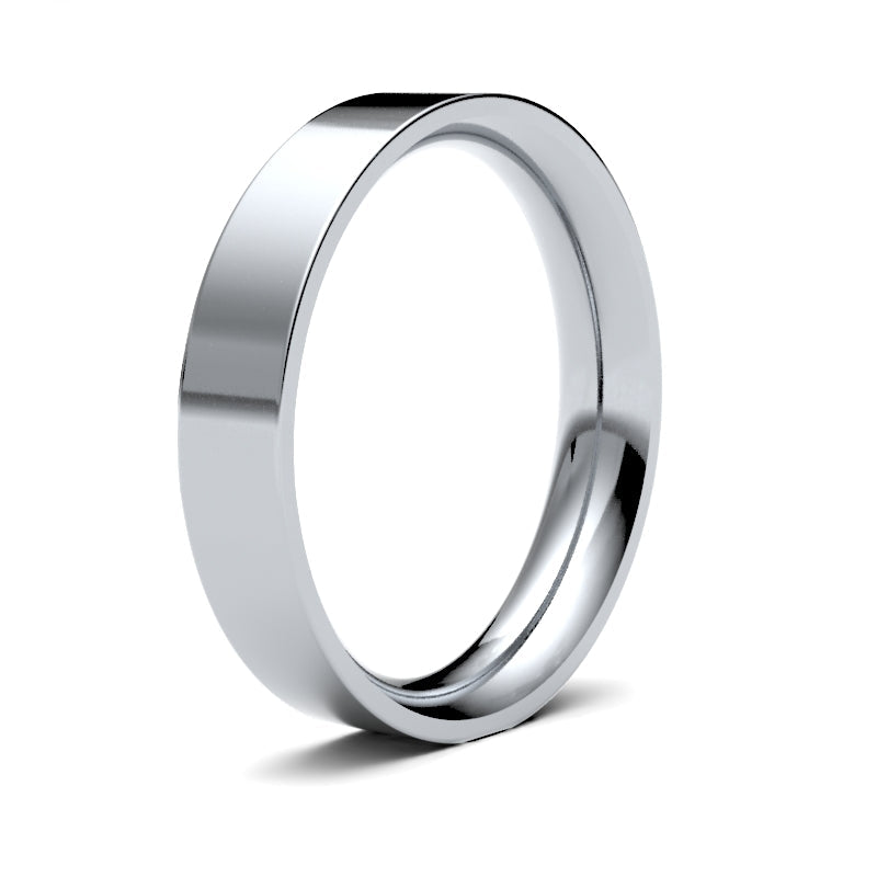 Ladies Flat Court Classic Wedding Ring
