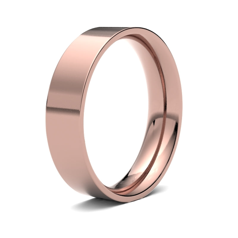 Gents Flat Court Classic Wedding Ring