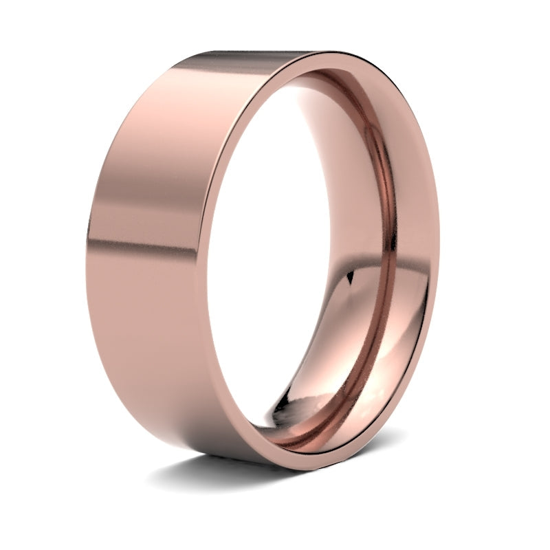 Gents Flat Court Classic Wedding Ring