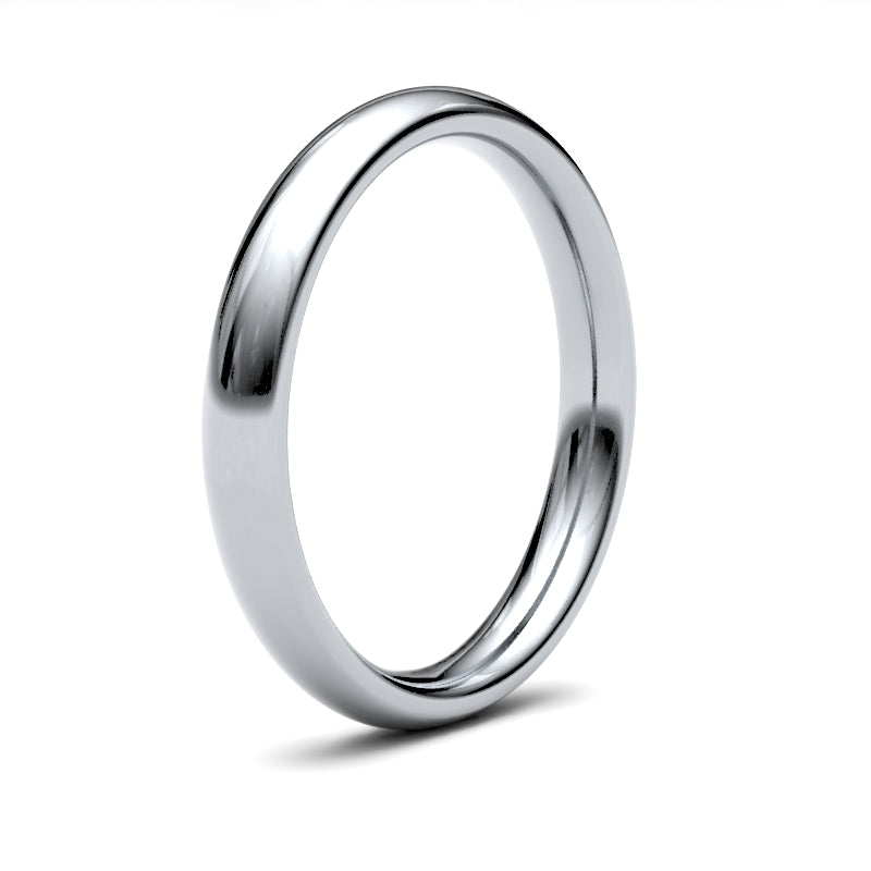 Ladies Court Classic Wedding Ring
