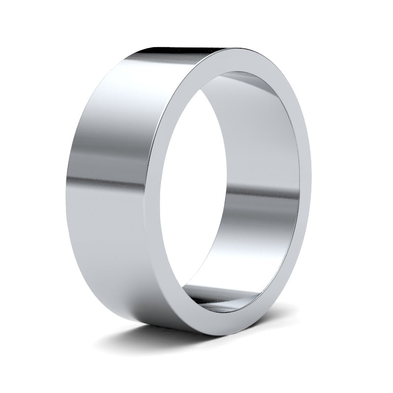 Gents Flat Court Classic Wedding Ring