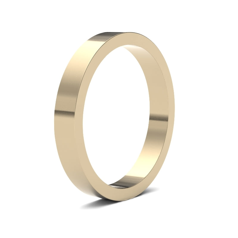 Ladies Flat Classic Wedding Ring