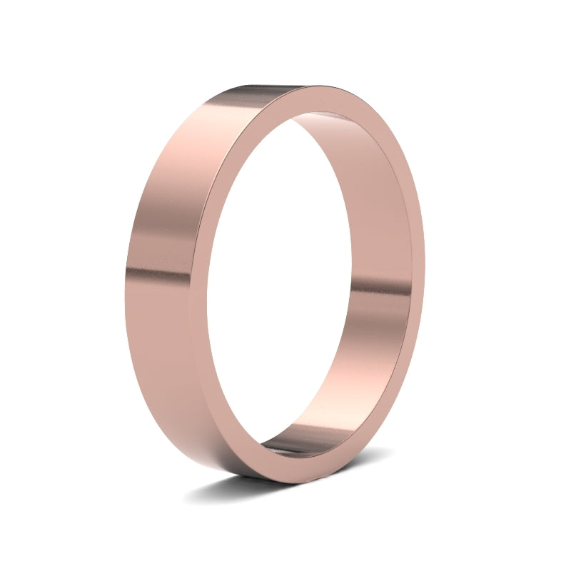 Ladies Flat Classic Wedding Ring