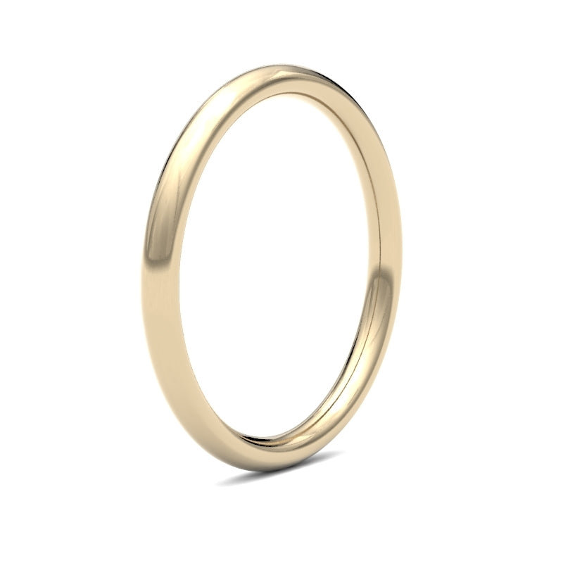 Ladies Court Classic Wedding Ring